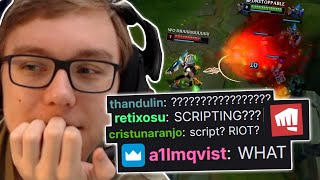 I GOT CAUGHT CHEATING ON STREAM 😨