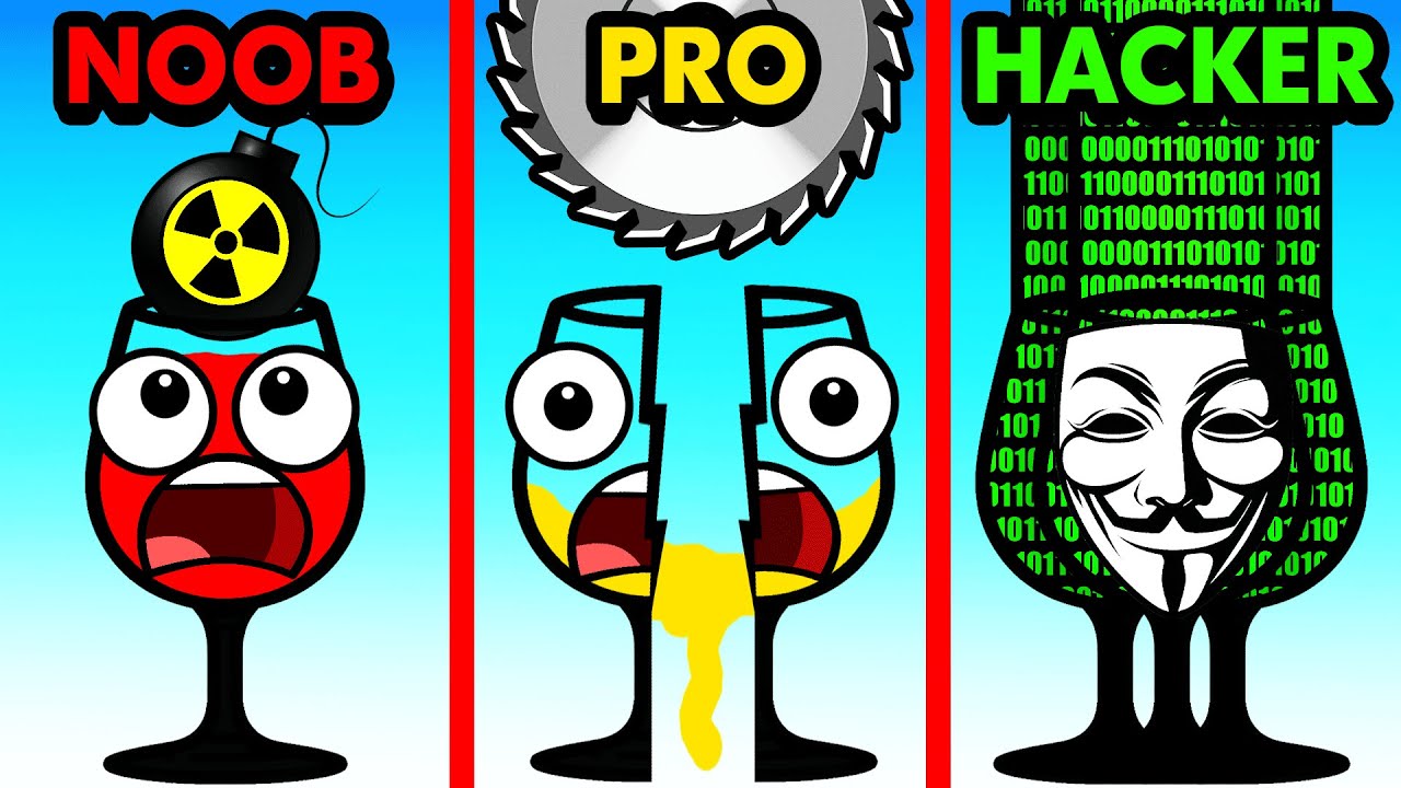 NOOB vs PRO vs HACKER SPILL IT