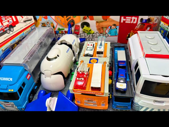 変形・収納カー 大集合！夢のコレクションTomica Transforming & Storage Car Grand Collection ASMR Satisfying with Unboxing