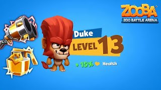 Zooba Duke Character Gameplay | Suriyax YT