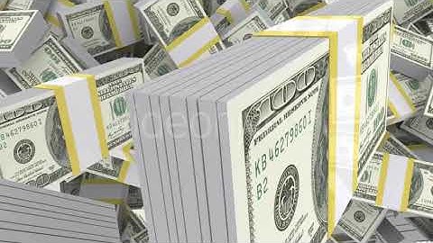 Dollar Stack Transition 2 | Motion Graphics - Envato elements