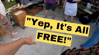 She Gave Us Over $300 in Free Stuff At This Garage Sale!