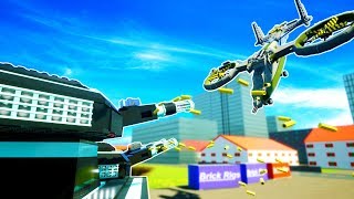EXTREME ANTI AIR TANK VAPORIZES TWIN BLADE HELICOPTER! - Brick Rigs Workshop Creations Gameplay screenshot 5