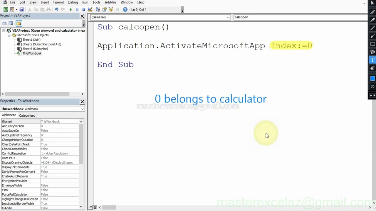 excel vba open for input