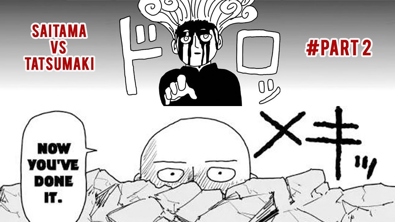 Tatsumaki vs Saitama Part 2, One-Punch Man Webcomic 104-105 - YouTube