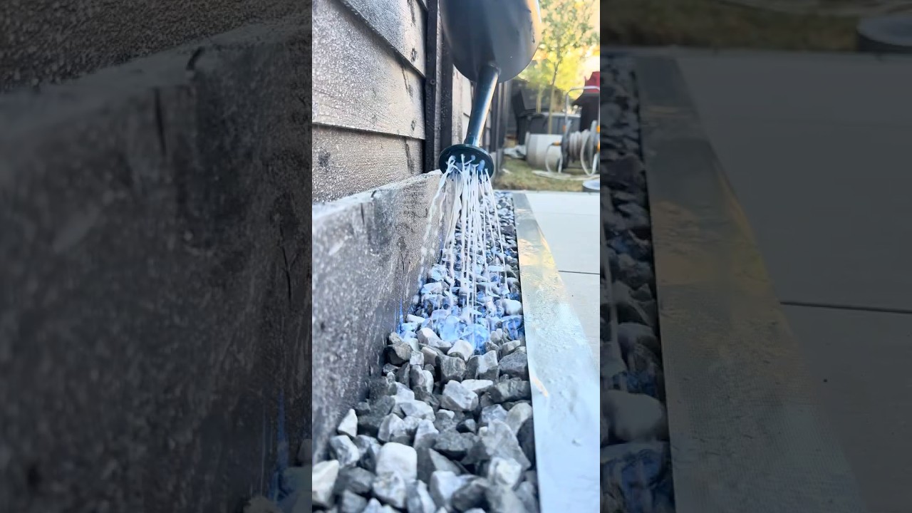 Stop sweeping! Lock in them stones. @resinmill #diy #youtubeshorts #garden #tips #asmr #satisfying
