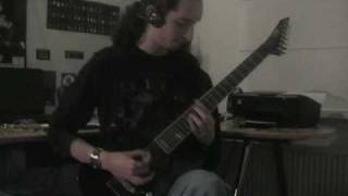 Killswitch Engage - My Curse cover on 7-string Drop A# (Jeroen Petri)