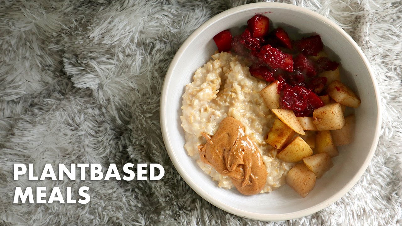 WHAT I EAT IN A DAY TO FEEL HEALTHY | Easy Plant-based Meals - YouTube