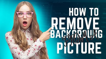 How To Remove Background From A Picture