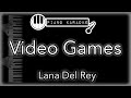 Video Games - Lana Del Rey - Piano Karaoke Instrumental