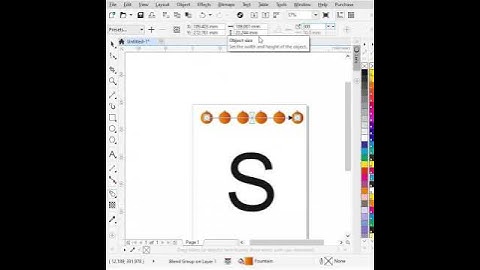 3D Text Effect in #coreldraw #shorts