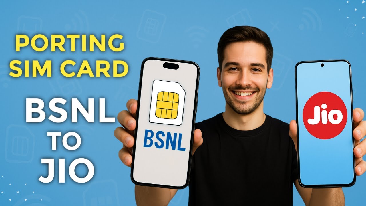 How to Port BSNL to Jio | BSNL Se Jio Me Port Kaise Karein | Step-by-Step Tutorial