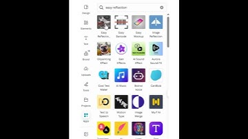 How to Create Reflection Effect in Canva | Easy One-Click Tutorial #shorts