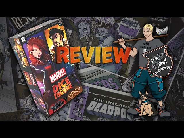 Marvel Dice Throne: Doctor Strange vs Black Widow Review