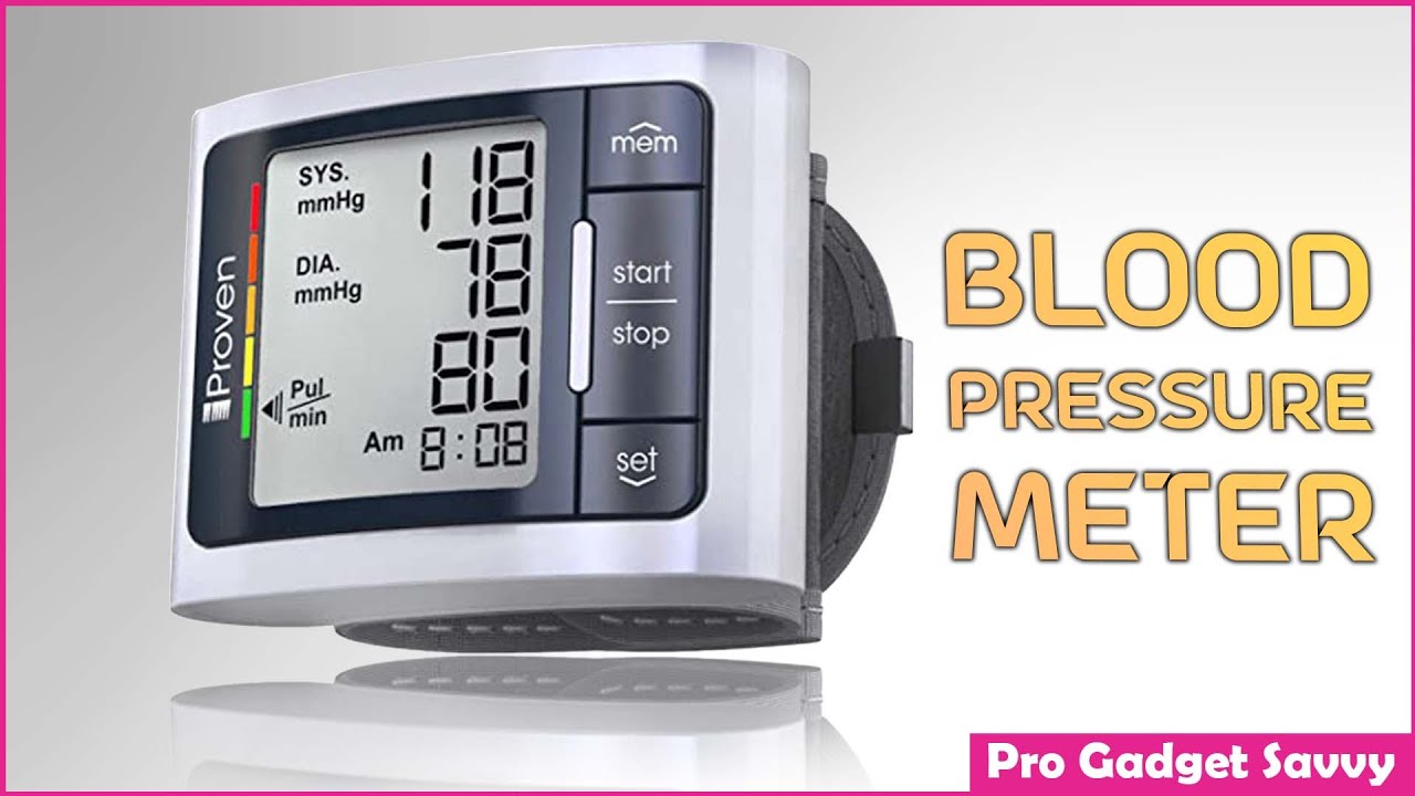 Best BP Machine 2023 IPROVEN Wrist Blood Pressure Monitor Irregular