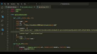 API update users 'name' endpoints with skapar-access-key 🔐  #python #RESTfulAPI #Praktis