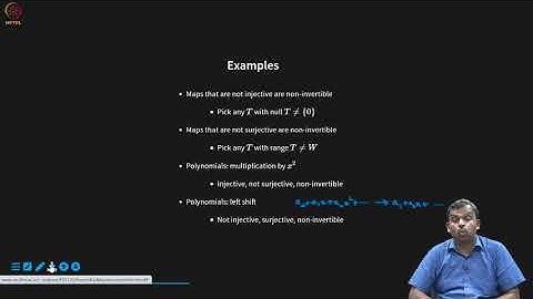 Invertible maps, Isomorphism, Operators