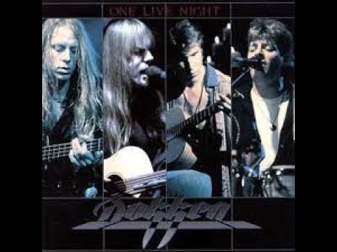 Dokken One Live Night 1996 unplugged VHS - YouTube