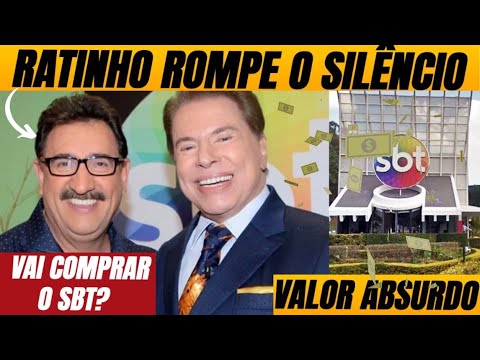 🧨 Ratinho rompe o silêncio sobre comprar o SBT das mãos de Silvio Santos e crava valor ABSURDO