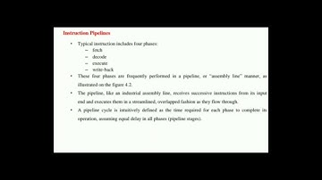 Instruction Pipelines  Module 2 17CS72 ACA  by Sachin Chilkandi