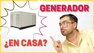 ¿Qué potencia tiene que tener un generador para una casa?
