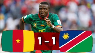 CAMEROUN VS NAMIBIE : 1-1 | 24-03-2023