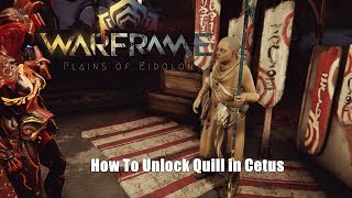 Warframe: How To Unlock Quills in Plains of Eidolon