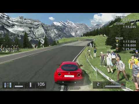 Gran Turismo 5 - Grand Tour Eiger Nordwand Time Trial 1:14.852 w/ controller