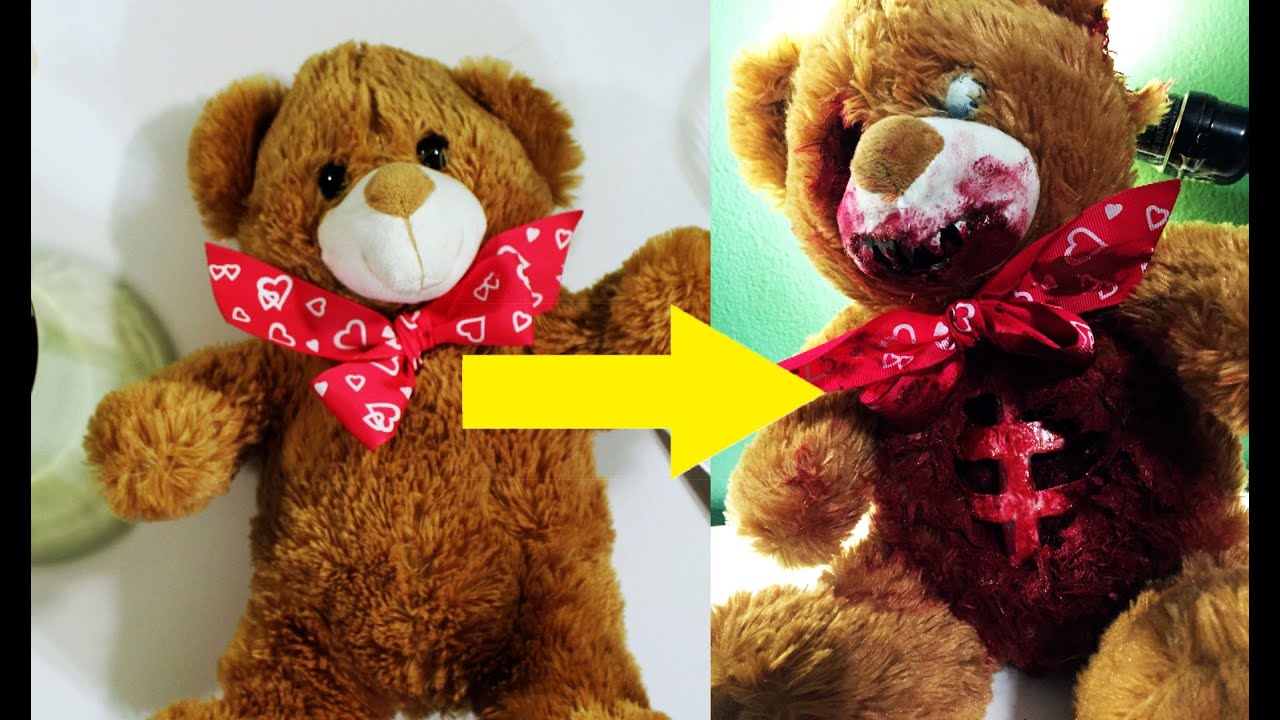 zombie teddy bear
