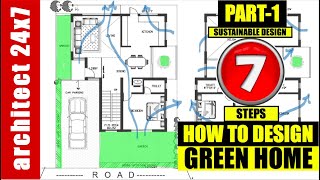 HOW TO DESIGN A GREEN HOME? PART-1 (SUSTAINABLE DESIGN) #greenbuilding #ecofriendly #sustainable