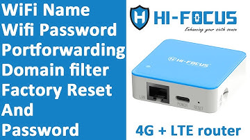 Hi Focus SIM Router Configuration | Hi-Focus 4G SIM WiFi Router