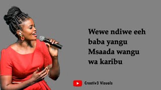 Eunice Njeri - Bwana Yesu [Lyric video]