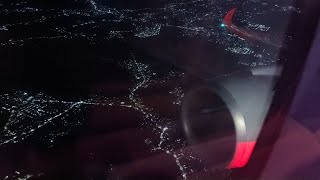 SCREAMING TO/GA POWER! Qatar Airways A350-900 midnight takeoff from Jakarta to Doha