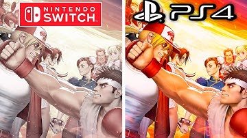 Capcom Fighting Collection 2 PS4 vs Nintendo Switch Graphics Comparison