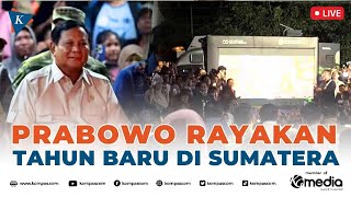 🔴LIVE - Prabowo Rayakan Malam Tahun Baru 2026 Nonton Layar Tancap Bareng Korban Banjir Tapsel
