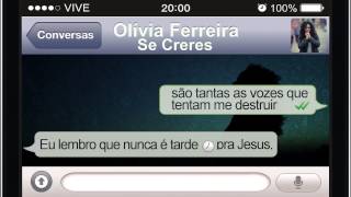 Download Olivia Ferreira - Se Creres Lyric Video Video MP3 Olivia Ferreira - Se Creres Lyric Video