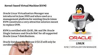 Oracle VM Oracle Linux KVM By Sonnyboy Mashabane Oracle VM Oracle Linux KVM By Sonnyboy Mashabane