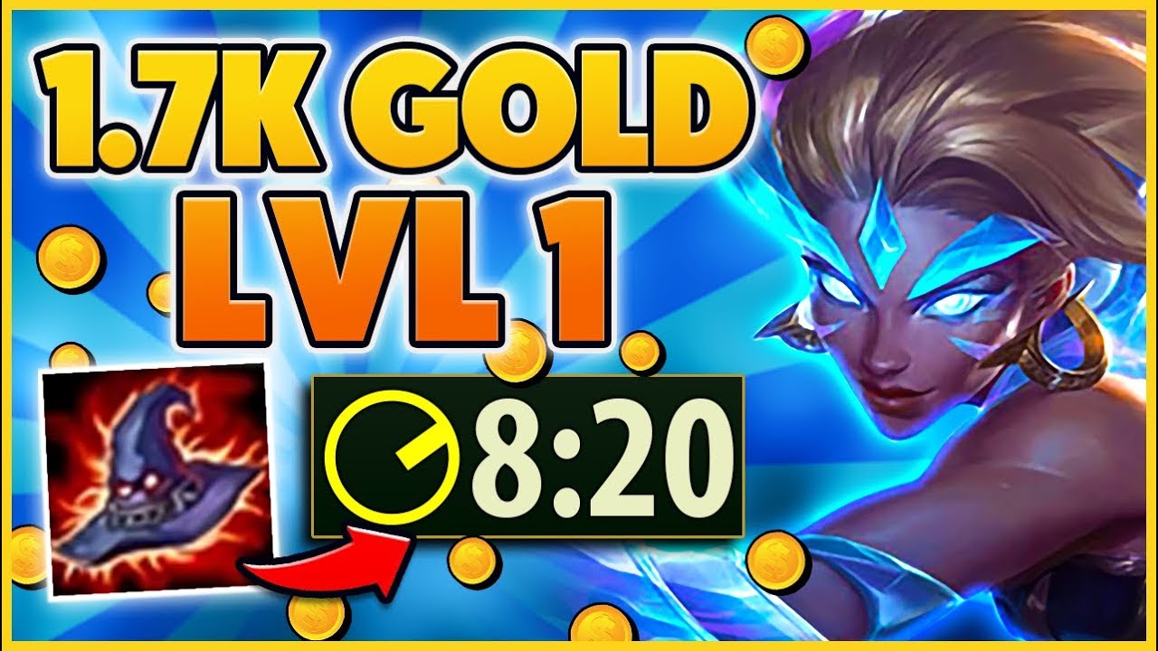 *NEW SKIN* WORLDS FASTEST DEATHCAP RUSH (1.7K+ GOLD LVL 1) - BunnyFuFuu