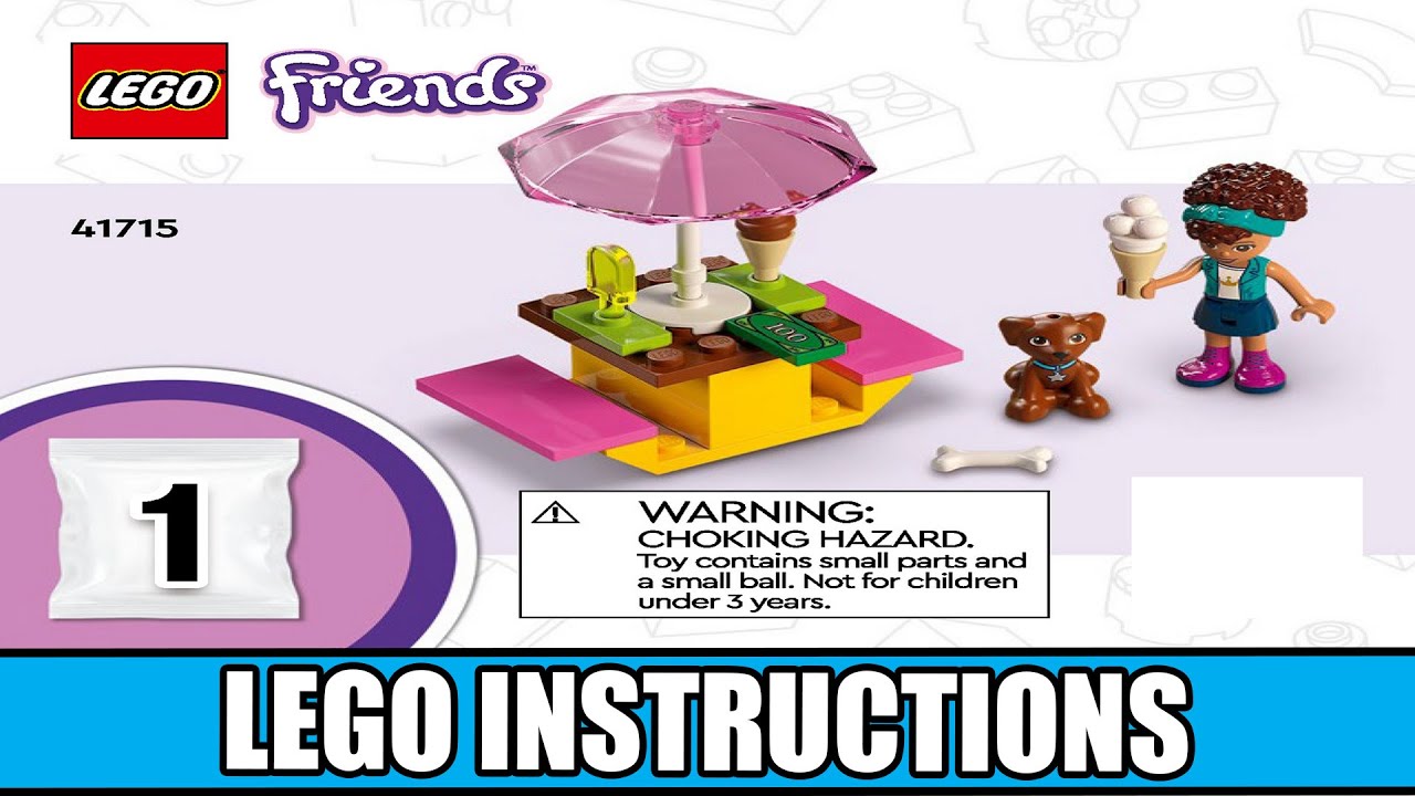 Friends - Ice Cream Truck LEGO instructions