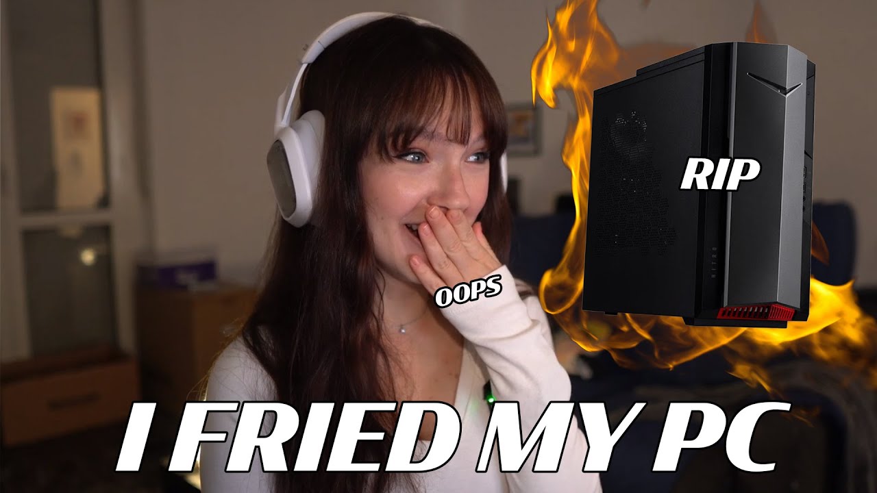 How I Accidentally Fried My PC While Streaming - YouTube