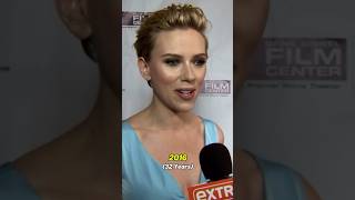 Scarlett Johansson Through The Years #scarlettjohansson #evolution #thenvsnow #beautiful
