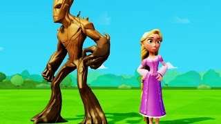 Мультик игра для детей приключения Рапунцель и Грут и гонки с Тачки машинки Дисней Rapunzel & Groot Мультик игра для детей приключения Рапунцель и Грут и гонки с Тачки машинки Дисней Rapunzel & Groot