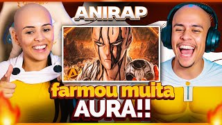 Anirap Saitama One Punch Man Soco Seriamente Sério Casal Jounin React