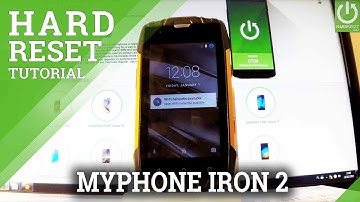myPhone Hammer Iron 2 Hard Reset / Format Android / Delete Data