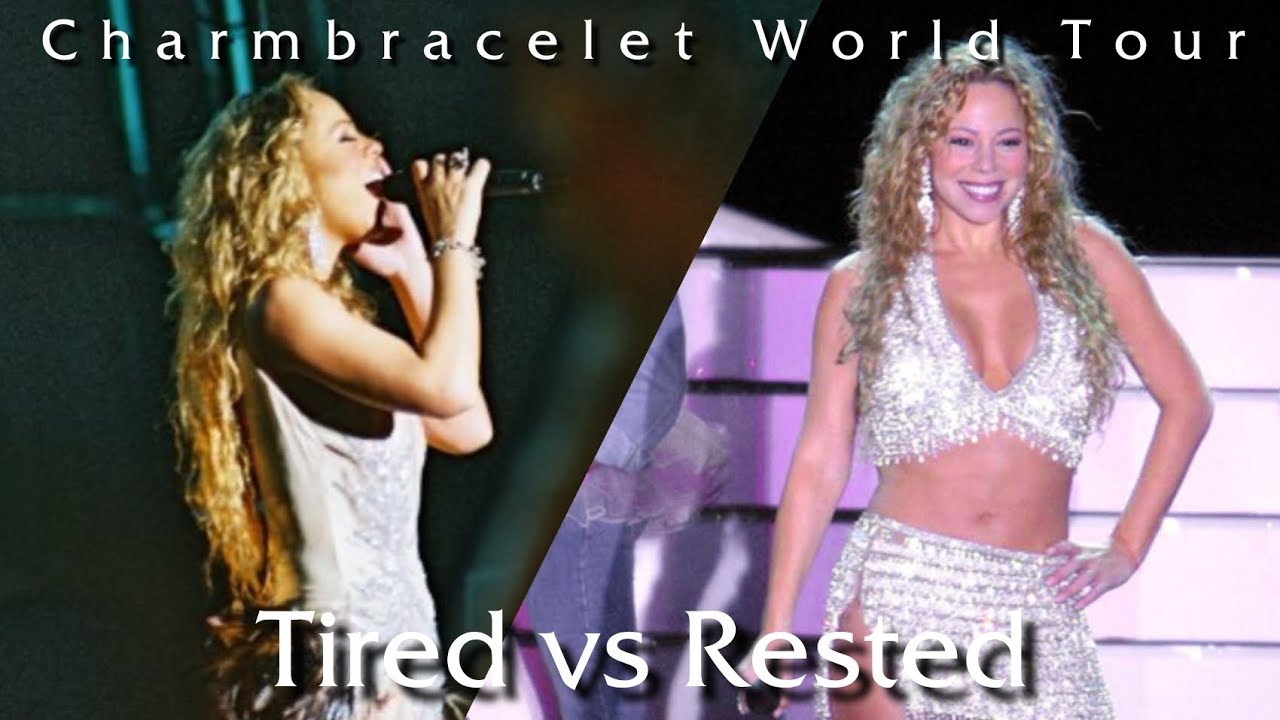 Mariah Carey - Tired VS Rested Charmbracelet Tour Vocals (2003 - 2004)
