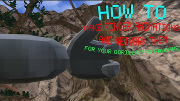 How to add Finger Animations and Network them for your Gorilla Tag Fangame