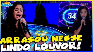 Video thumbnail of "GABY CARDOZO CHEGA ARRASANDO COM LOUVOR DE SARAH BEATRIZ NO SHADOW BRASIL JOVENS TALENTOS"