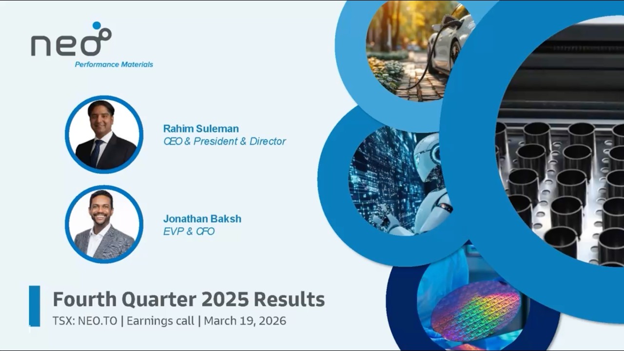 Neo Q4'2025 Investor Webcast