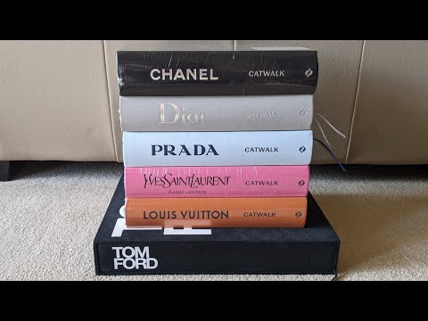 DESIGNER BOOKS!! CATWALK COLLECTION REVIEW! COFFEE TABLE BOOK