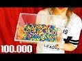 100.000 Sprinkles into Slime Mixing